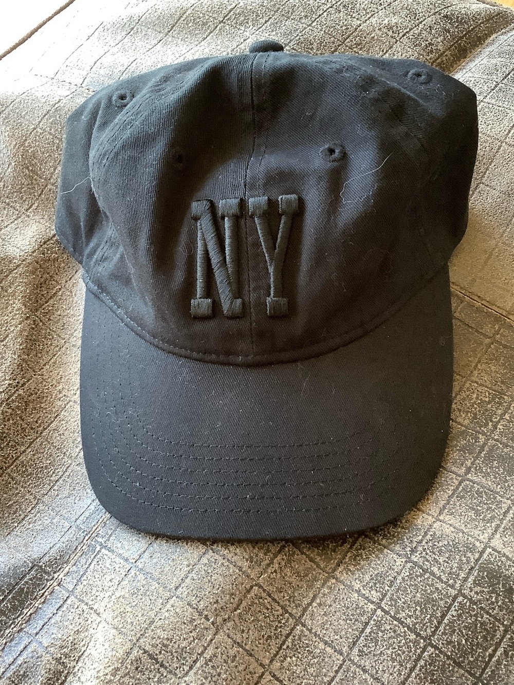 Scotch & Soda Black NY Embroidered Baseball Cap